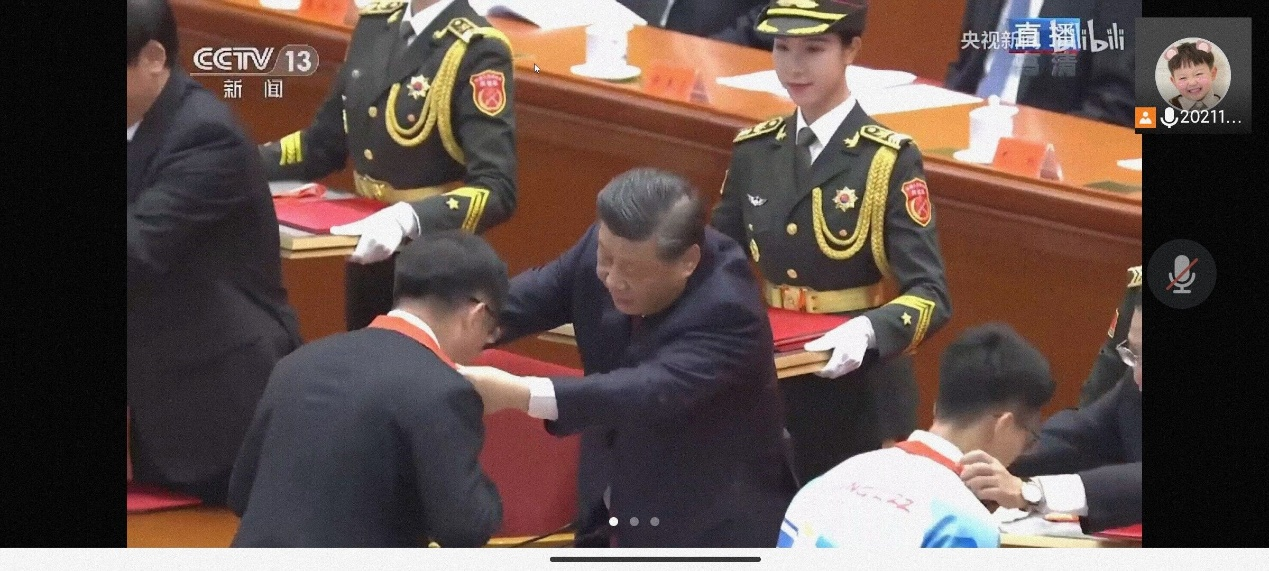 ylzzcom永利总站线路检测2021级硕士一班党支部学习习近平总书记在冬奥、冬残奥表彰大会发表的重要讲话