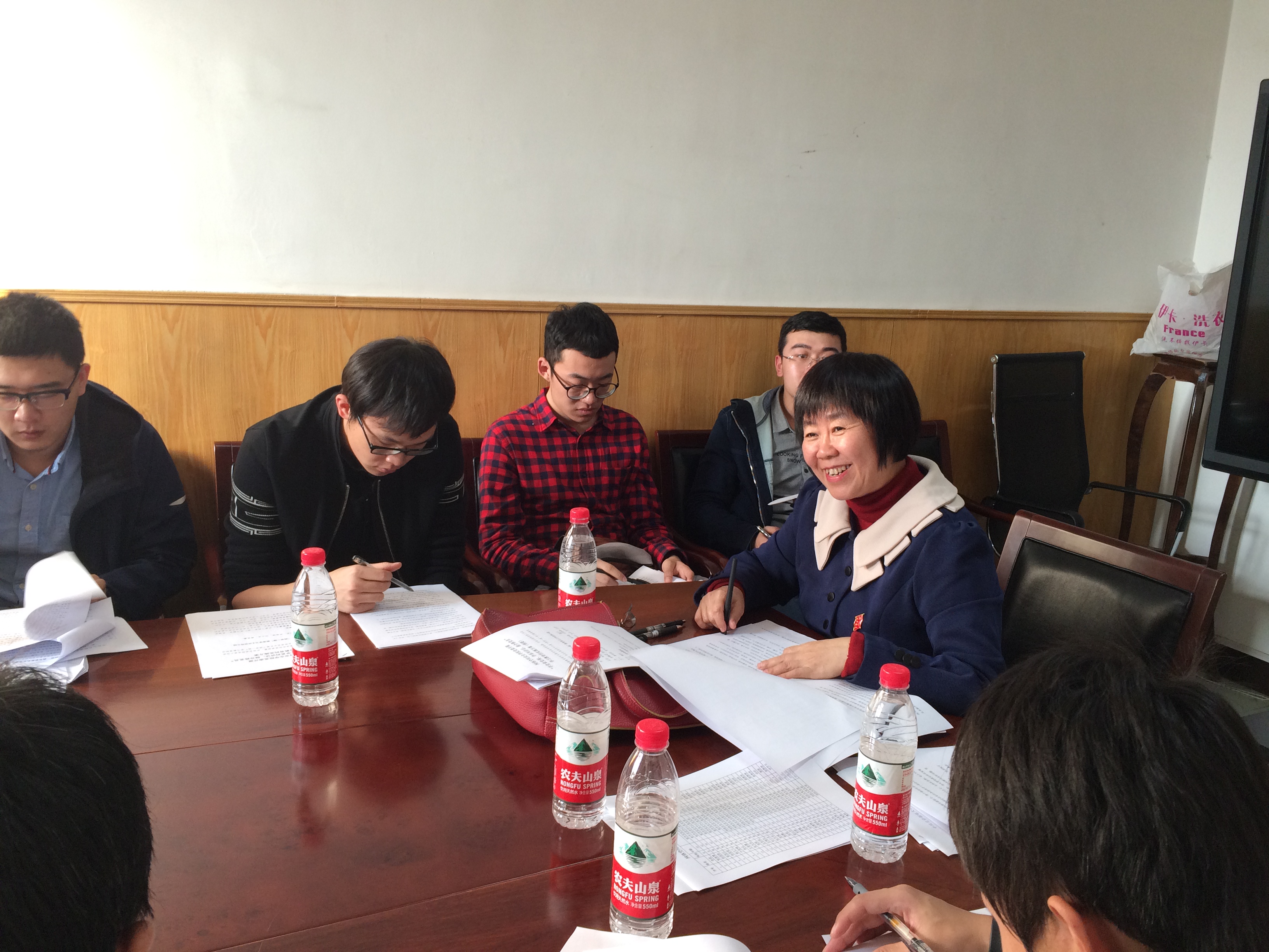 公司党委副书记吴旭部署工作